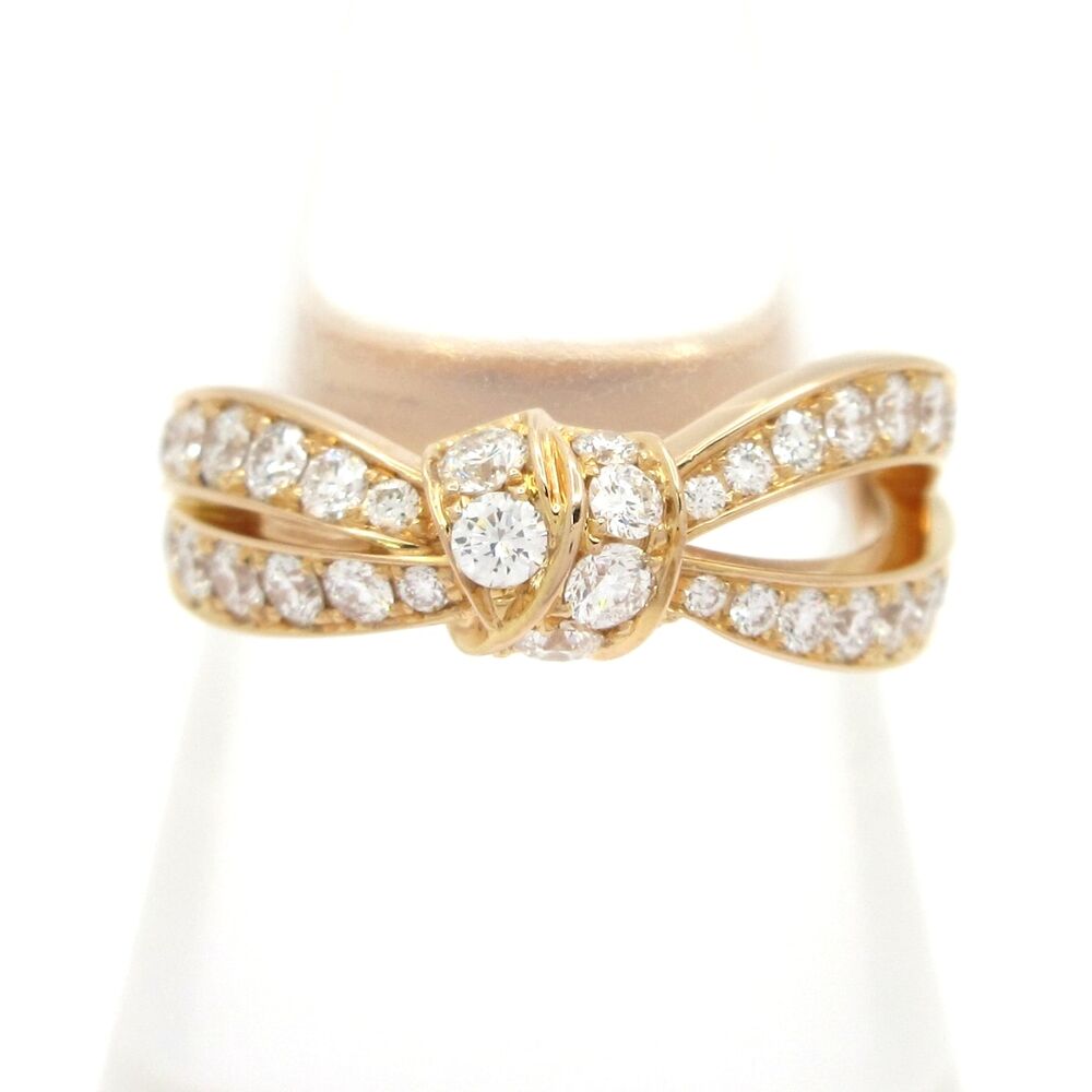 Chaumet Lian Seducion Ring 083056 18K Rose Gold Diamond